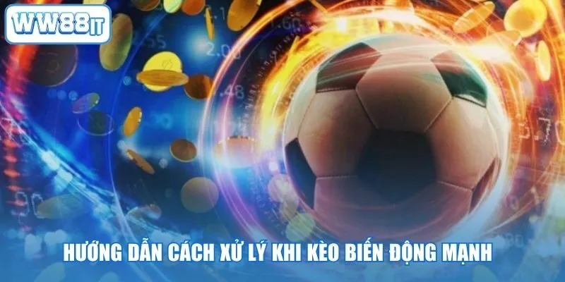 Hướng dẫn cách xử lý khi kèo biến động mạnh