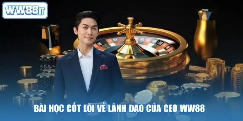 Bài học cốt lõi về lãnh đạo của CEO WW88